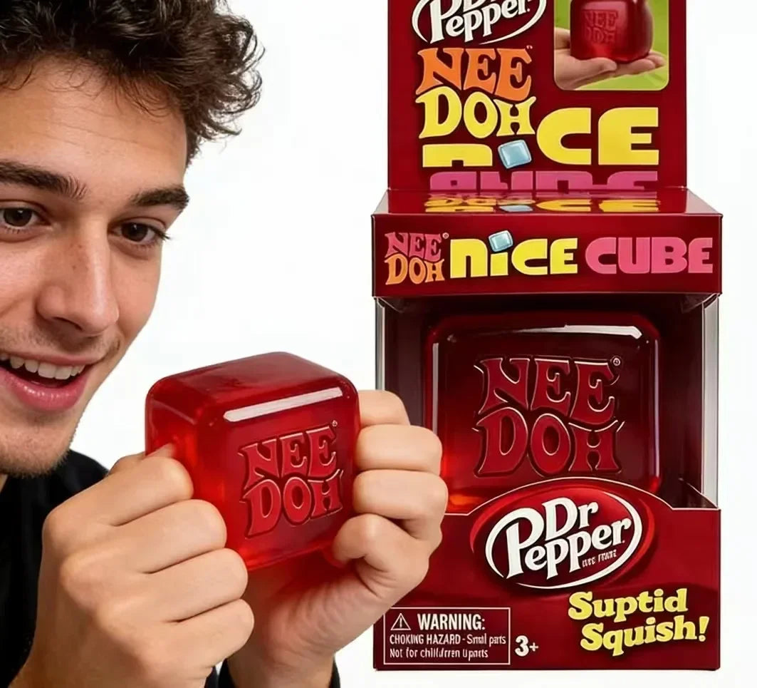 NeeDoh Jellyfish & Cube Squish Toy