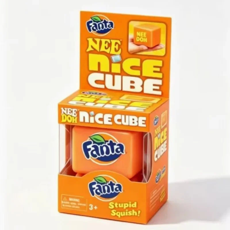 NeeDoh Jellyfish & Cube Squish Toy