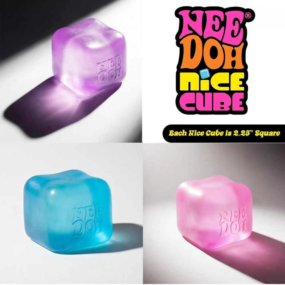 NeeDoh Jellyfish & Cube Squish Toy