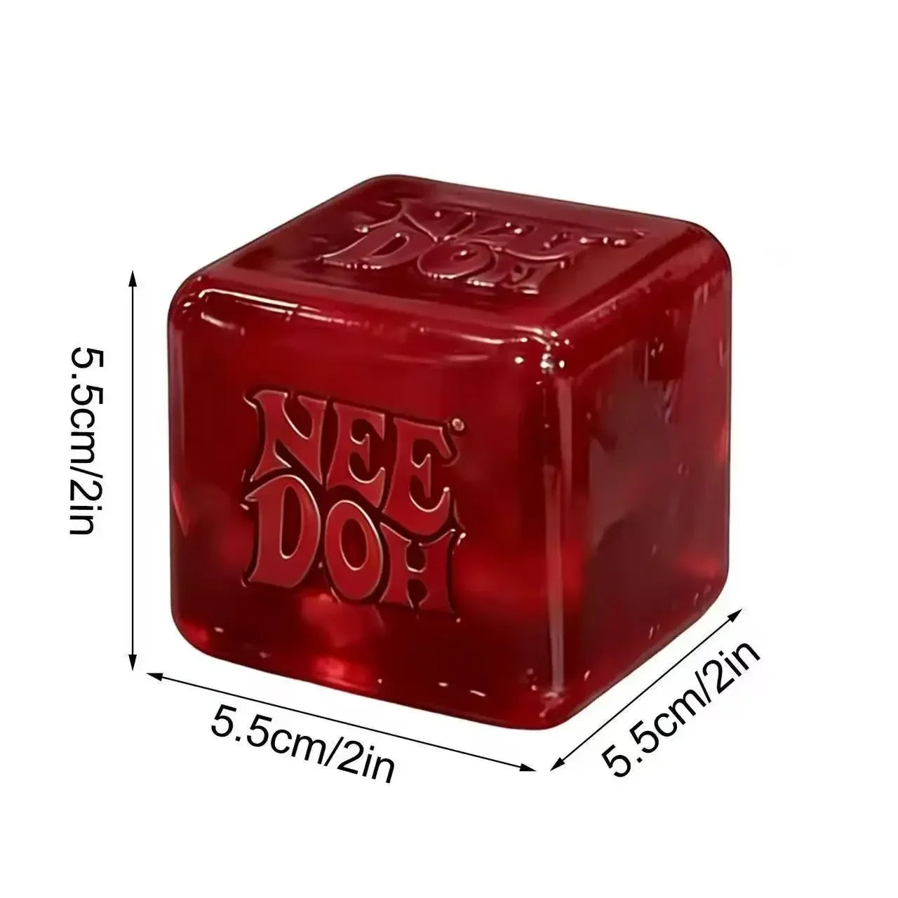 NeeDoh Jellyfish & Cube Squish Toy